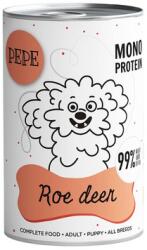 Paka Zwierzaka PEPE Roe Deer 99% (sarna) 800 g alimentation monoprotéique