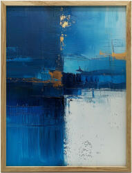  VÁSZONFESTÉS ZAFÍR BÉKE KERET NÉLKÜL PREMIUM VÁSZON 70x100 CM