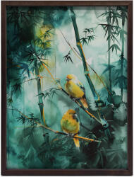  ALUMÍNIUM KERETES FALI PLAKÁT BAMBUSZ IDYLLA 60x90 CM