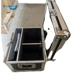  Szikragép, hideg tűzijáték szökőkút, DMX távirányító, 1PC FlightCase 2in1, 700W