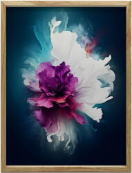  ABSTRAKT VIRÁGVÁSZON FESTMÉNY KERET NÉLKÜL 70x100 CM PREMIUM