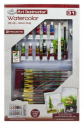  Akvarellfestő utazó készlet - 31 részes szett - pepita