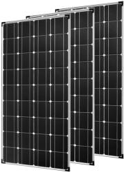  Monokristályos napelemkészlet, 150W panelek, 12 V/24 V vezérlő, 450W