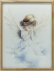  Aranykeretes Falra Való Plakát Gyermek Angyali Imák 30x40 Cm