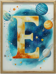  VÁSZFESTÉS FALKOZMIKUS E BETŰ GYERMEKSZOBÁBA 70x100