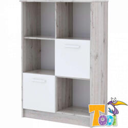 Todi Bee - ajtós polcos szekrény (140 cm magas)