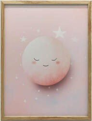  KERET FALI PLAKÁT MYSTERIOUS PINK MOON 70x100 CM