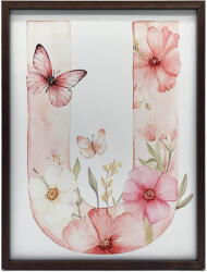  KERET FALI PLAKÁT VIRÁGOK ÉS LEPKÉK 70x100 CM MATT PAPÍR