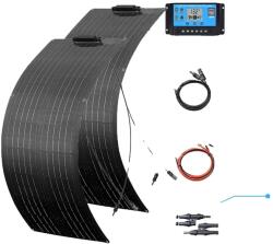 Napelem, 50W teljesítmény, nagy hatékonyságú monokristályos PV modul, 100W -os készlet