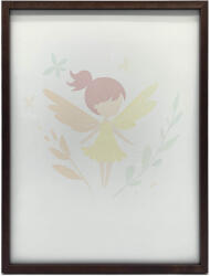  Festmény Vászonra Kis Tündér Rózsaszín Hajval 50x70 Cm Keret Nélkül