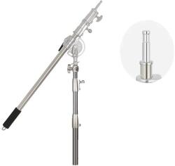  Fotóstúdió -kiegészítők, állítható hosszúság, tartós rozsdamentes acél, Keresztkarrúd