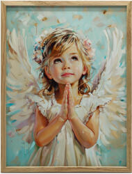  KERET FALI PLAKÁT REMÉNY MENNYIBEN FEKETE 70x100 CM