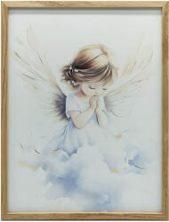  KERET FALI PLAKÁT EGY LÁNY ANGYALI IMÁJA 60x90 CM
