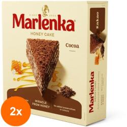 Marlenka Set 2 x Tort Marlenka cu Miere si Cacao, Honey Cake, 800 g