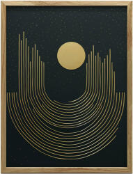  FESTÉS VÁSZON ARANY GEOMETRIÁRA KERET NÉLKÜL 50x70 CM PREMIUM