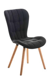  Elda Étkezőszék - Szövet - Fekete