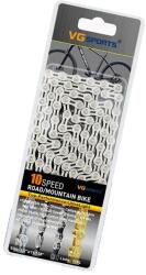  Kerékpár lánc, sebesség -velocidade, Half Hollow technológia, 10s EL ezüst