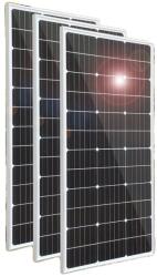  Napelem, 450W/300W/150W opciók, nagy hatékonyságú monokristályos, tartós edzett üveg, 450W 3PCS 150W