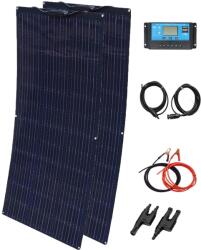  Rugalmas napelemkészlet, 24% -os hatékonyság, vízálló és tartós, 200W -os napelemkészlet