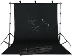  Fotózási háttérállvány, állítható magasság, zöld képernyő támogatás, 2. készlet, 2600x3000