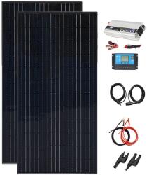  Wuzeck napelemek készlet, 100W -tól 400W -os opciók, nagy hatékonyság, könnyű kialakítás, 12 V - 220 V 200W