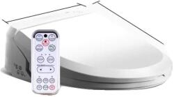  Elektromos bidet ülés, állítható vízhőmérséklet, távirányító, Távoli angol hosszú, 220 V -os
