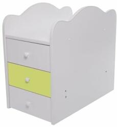 Vessanti MCT Touring kabrióágy - fehér zölddel