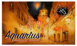  Akvarell művészkészlet, szilkés - Artur Przybysz válogatás, 12 színű - Roman Szmal Aquarius - pepita