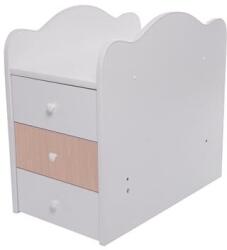 Vessanti MCT Touring átalakítható ágy - fehér természettel