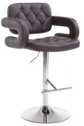  Dublin Bárszék - Állítható Magasságú - Barna Műbőr