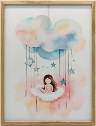  KERET FALI PLAKÁT FELHŐ ÁLMOK KARUSZELS 70x100 CM - pepita - 46 999 Ft