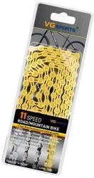  Kerékpár lánc, ultra könnyű kialakítás, kompatibilis a 8S-11S sebességgel, 11S Half Hollow Jin