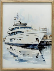  PLAKÁT KERETFALHOZ TENGER TÜKRÖZŐDÉSEK SÖTÉTBARNA 50x70 CM