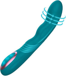 SuperLove 360 Rotating G-Spot Vibrator Teal Vibrator