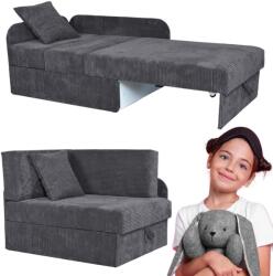  BONI kihúzható kanapé, gyerek sarokkanapé, GREY Family Meble