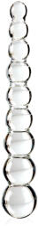 SuperLove Glass Perfect Beads Dildo Clear Dildo