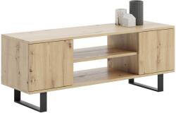  Focus TV szekrény fém lábakkal 155cm, Tölgy