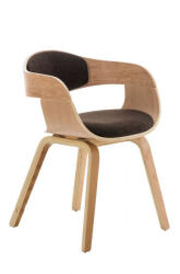 Kingston Étkezőszék - Szövet - Barna/Natúr