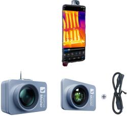  P2PRO termikus képalkotó kamera, 256 × 192 IR felbontás, 15x zoom nagyítás, Androidkészlet