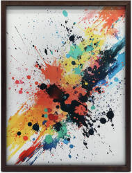  VÁSZON KÉP SZÍNROBBANÁS FALRA KERET NÉLKÜL 50x70 CM