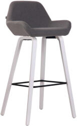  Modern Bárszék - Tölgyfa - Sötétszürke