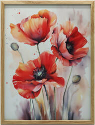  FAKERETES FALI PLAKÁT TAVASZI MÁK ÁLOM 70x100 CM