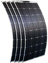  Rugalmas napelemes panel 100W, nagy hatékonyságú, könnyű kialakítás, 400W napelem