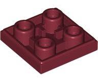 LEGO® Placa neteda 2 x 2 Inv (6296962)