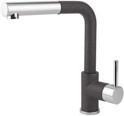 Concept BDG4527BC - Mosogató csaptelep kihúzható zuhanyfejjel 26, 9 cm gránit/fekete BDG4527BC (CO0045)