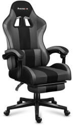 Huzaro Gamer szék, Force, lábtartóval szürke