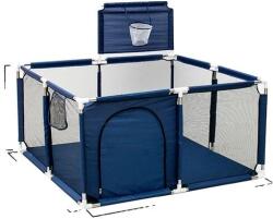  Baby Playpen, nagy méret, rajzfilm kialakítás, Kék négyzet