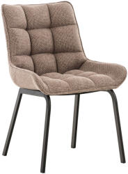  Saranda étkezőszék szövet fekete - világosbarna 313981