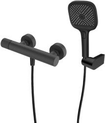 KSURO Készlet zuhanycsaptelep Ksuro 02 12002030, zuhanyfej Ksuro 02 One Click 16004030, 37200300, 19001030 (17009030)