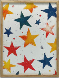  FAKERETES PLAKÁT FALRA SÖTÉTBARNA MERRY STARS 70x100 CM